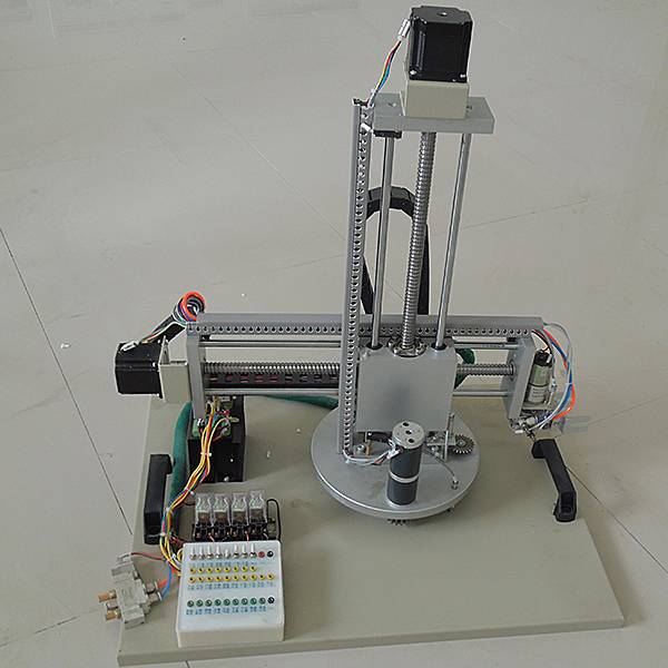 四轴机械手控制对象的工作原理(图1)