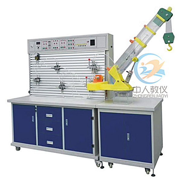 透明吊车液压模拟实训装置(图1) 透明吊车液压模仿实验装置,储物储物储物柜式机床电气技能实验台