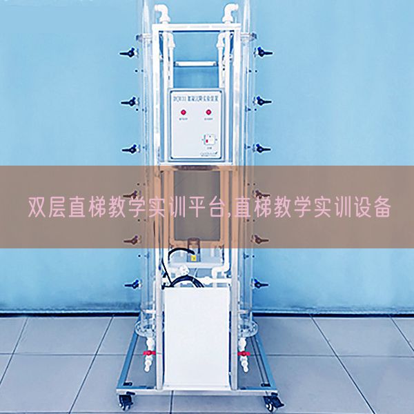 双层直梯教学实训平台,直梯教学实训设备(图1)