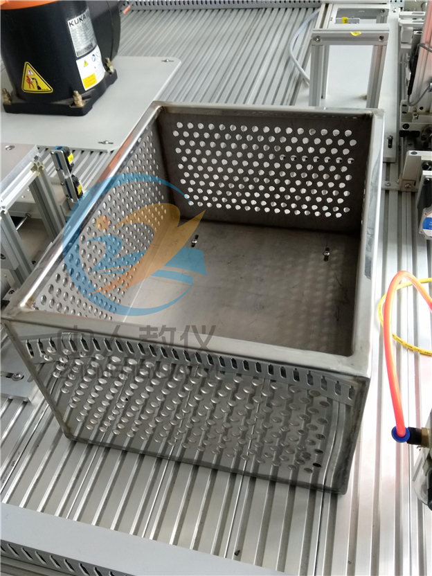 工业机器人与智能视觉系统应用实训装置,机器人实训台,废品单元