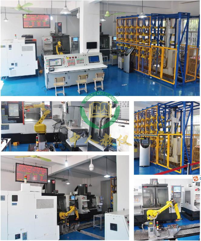 智能加工柔性实训系统,智能工厂实训系统(WMS+MES+ERP)案例2