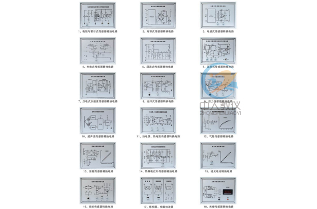 图 3检测与转换(传感器)技术实训装置,传感器实验台